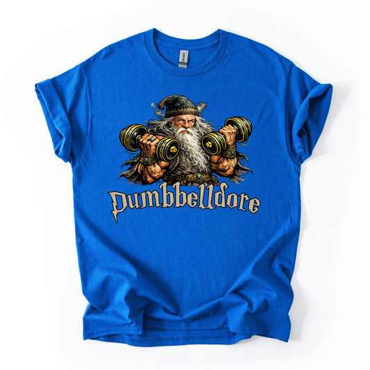 Dumbbelldore T-Shirt - Funny Gym Workout Tee