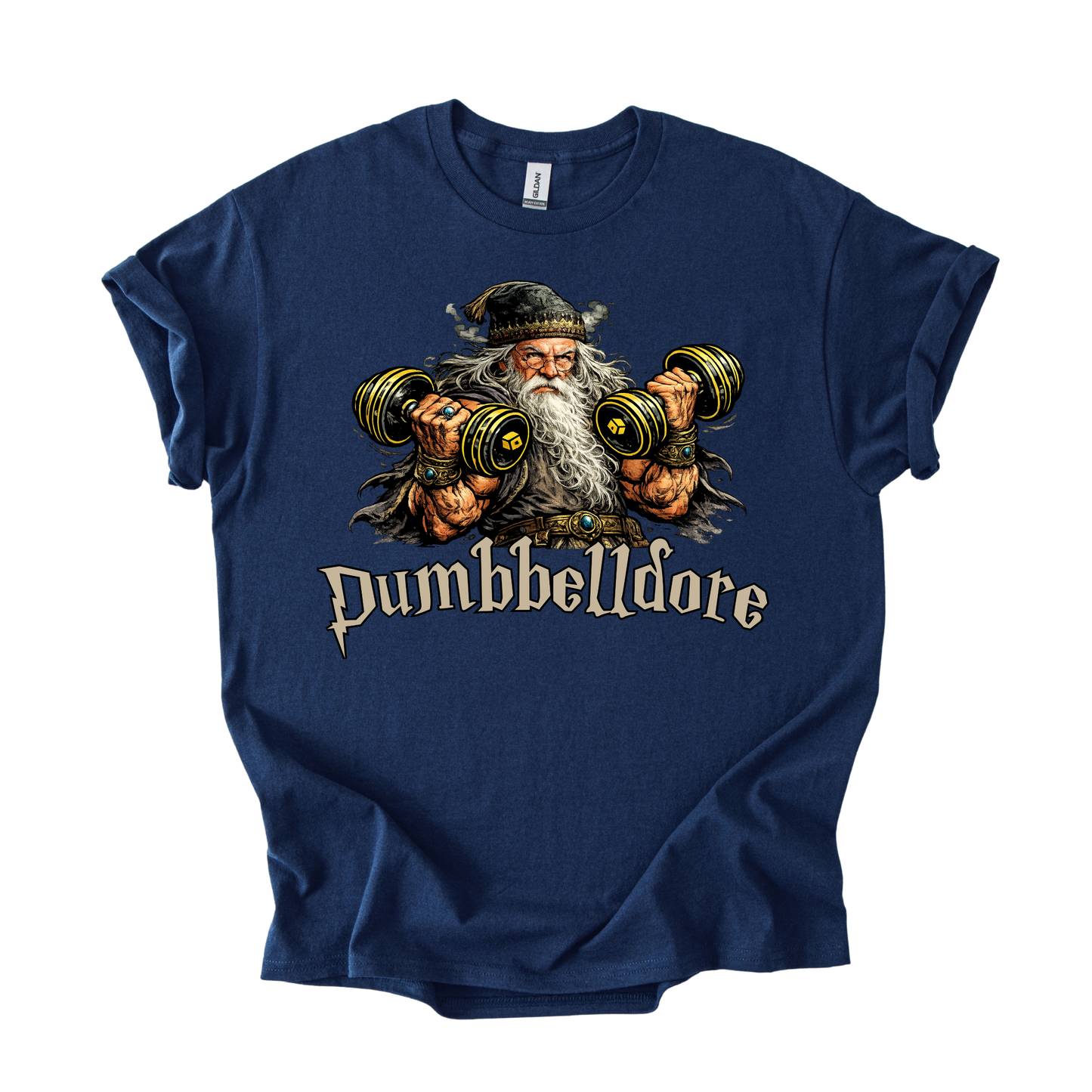 Dumbbelldore T-Shirt - Funny Gym Workout Tee