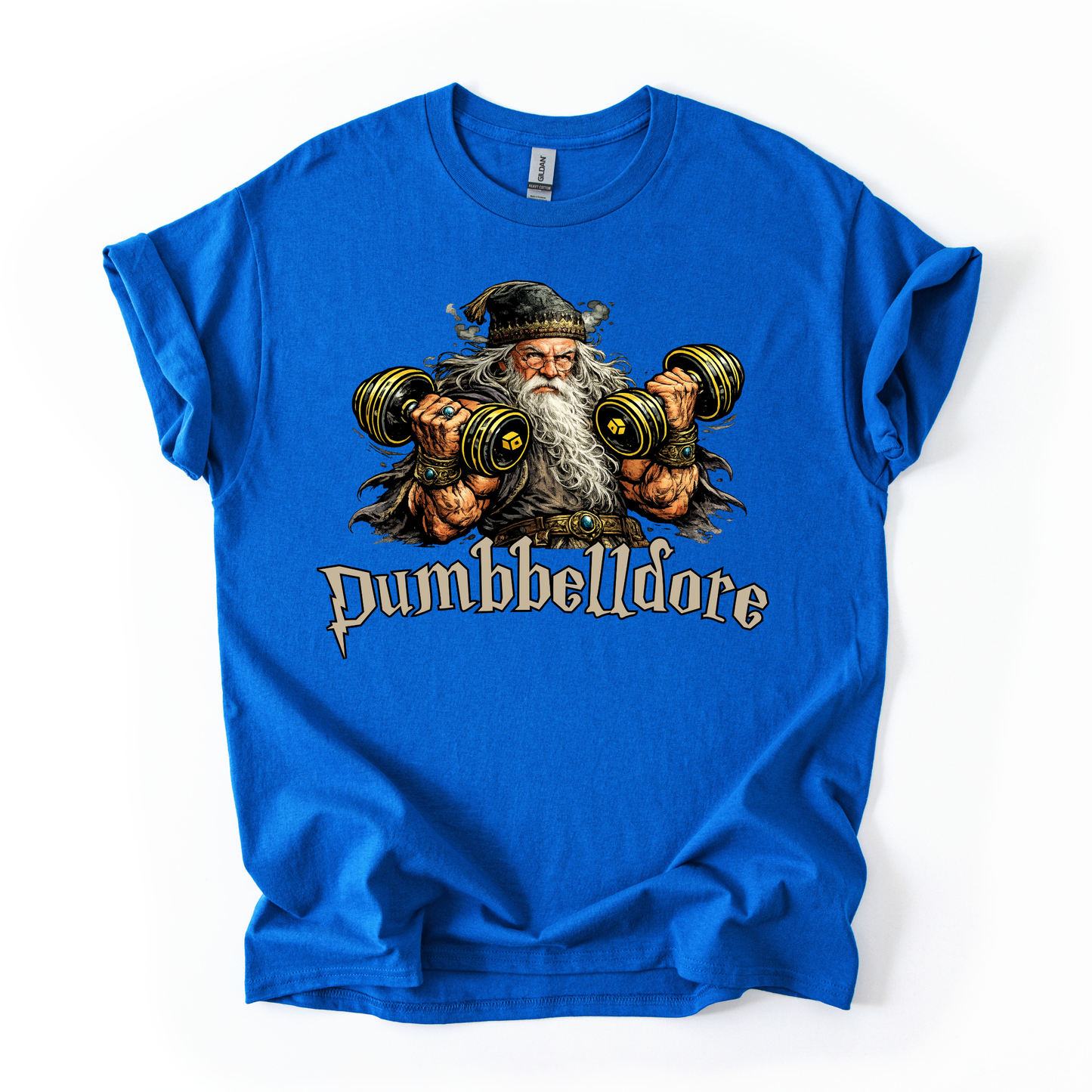 Dumbbelldore T-Shirt - Funny Gym Workout Tee